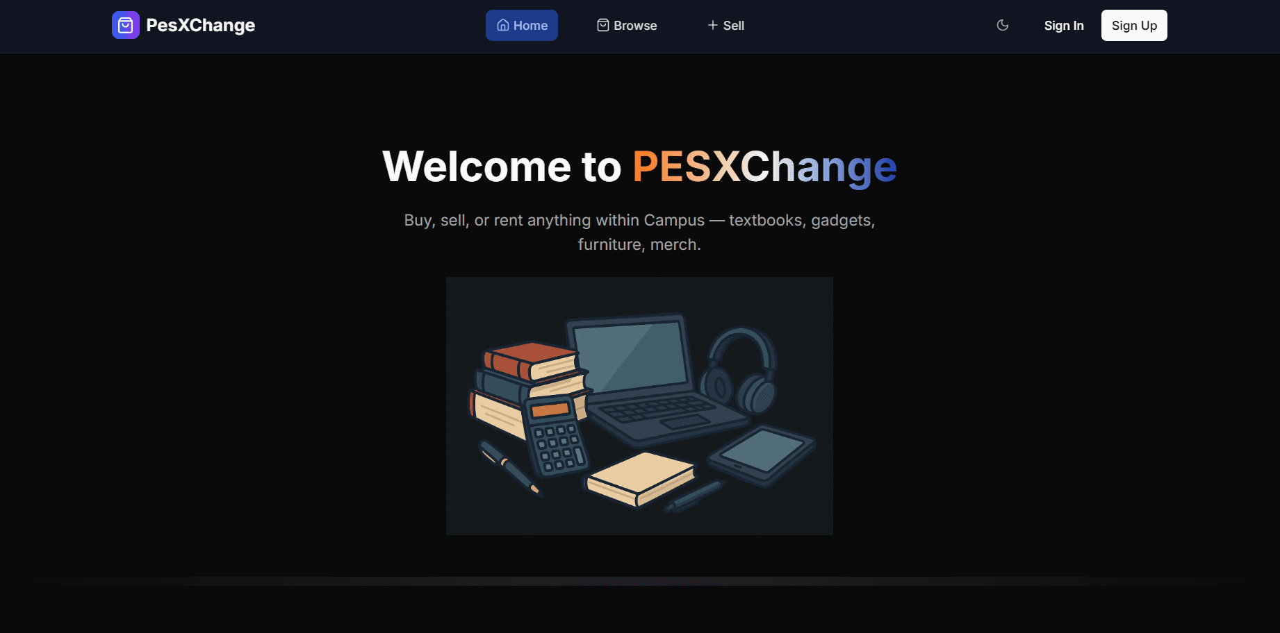 PesXChange project screenshot