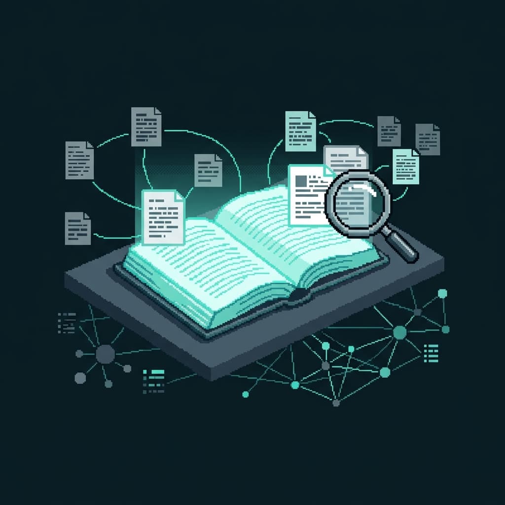 Research Paper QA System pixel art